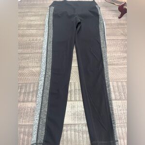 Vuori Black and Gray Athletic Leggings